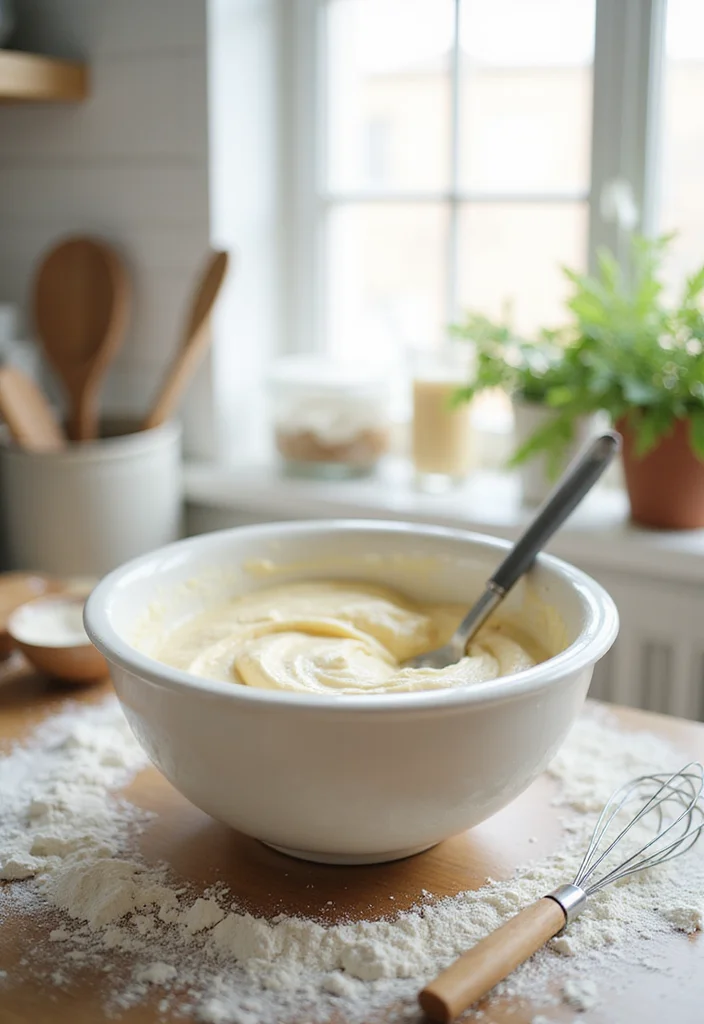 Bake the Perfect Homemade Anniversary Cake for Your Parents with These Easy Steps! - Mixing the Batter