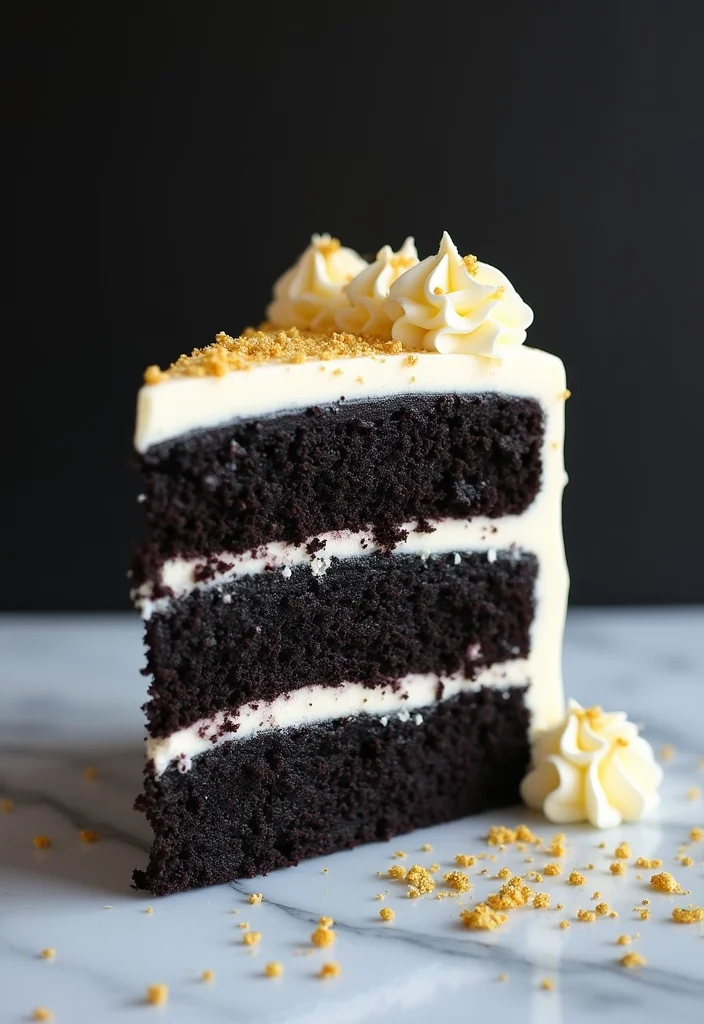 Discover 10 Inspiring Umrah Mubarak Cake Ideas to Spark Your Creativity! - 4. Holy Kaaba Inspired Black Velvet Cake