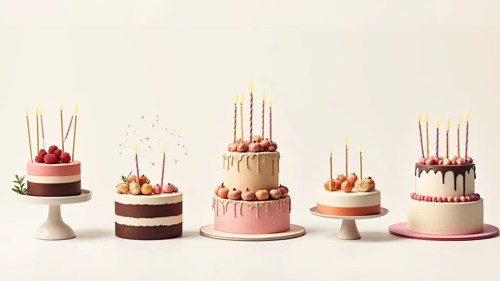 Explore 9 Artistic Minimalist Birthday Cakes for Women That Are Pure Visual Delight!