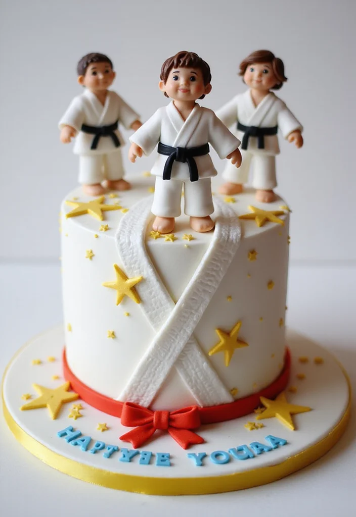 Follow This Step-by-Step Guide to Create a Show-Stopping Karate Cake (No Experience Needed!) - Decorate with Karate-Themed Elements