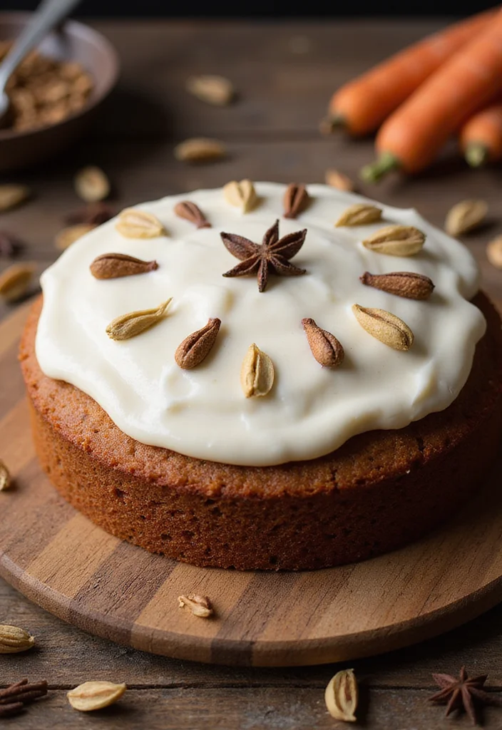 Get Creative: 10 Unique Flavors for Carrot Cake Decoration! - 2. Exotic Spices: Cardamom & Clove