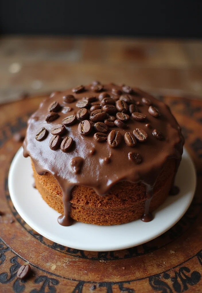 Get Creative: 10 Unique Flavors for Carrot Cake Decoration! - 9. Coffee Kick: Espresso & Chocolate