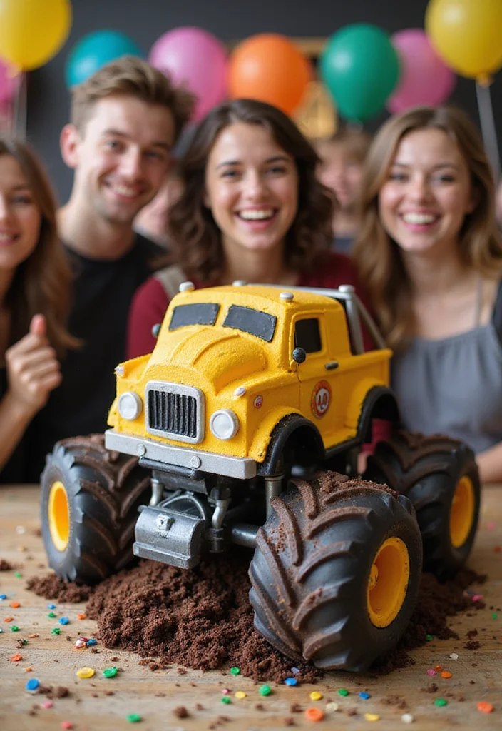 Step-by-Step DIY Monster Truck Cake Tutorial for a Show-Stopping Celebration! 🎈 - Conclusion