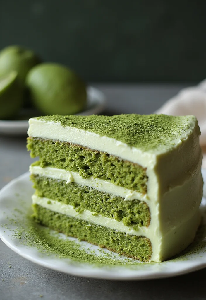 Taste the Success: 14 Delicious Flavors for Your Masters Degree Cake That Everyone Will Love! - 14. Matcha Green Tea Cake