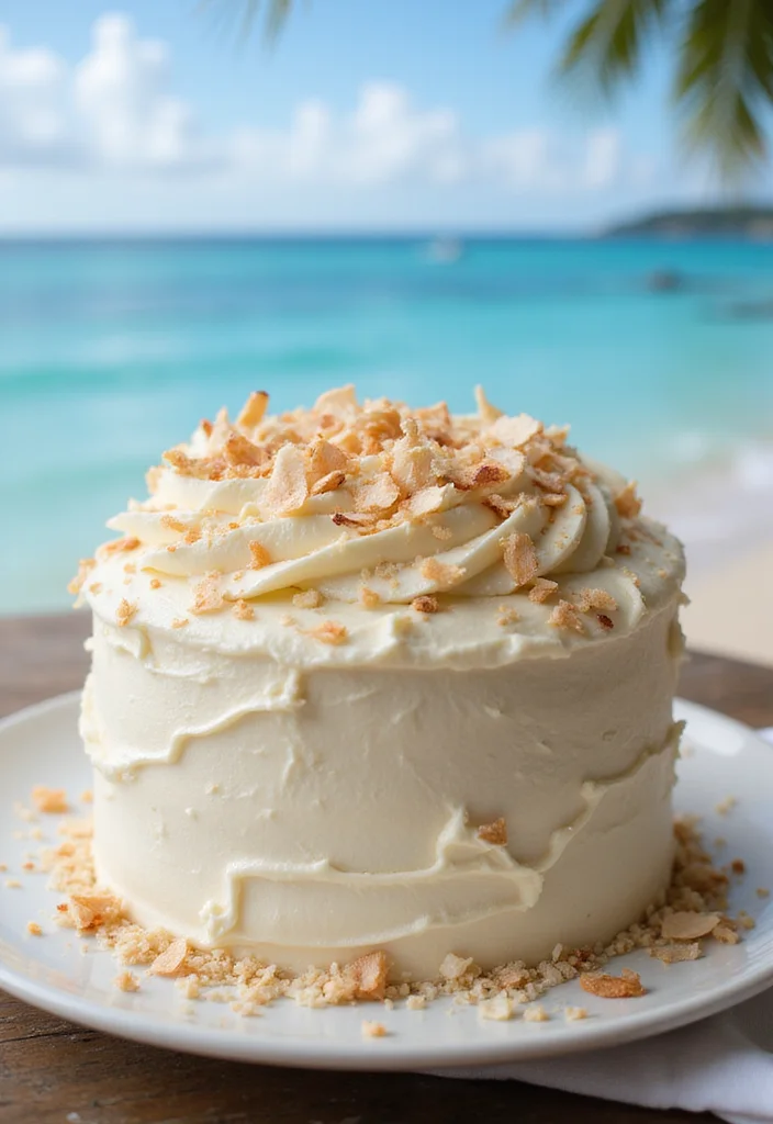 Taste the Success: 14 Delicious Flavors for Your Masters Degree Cake That Everyone Will Love! - 9. Coconut Cream Dream