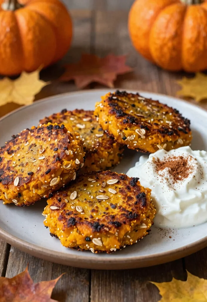 15 Airfryer Hamburger Patties Ideas Juicy Quick Meals - 11. Pumpkin and Oat Patties 1