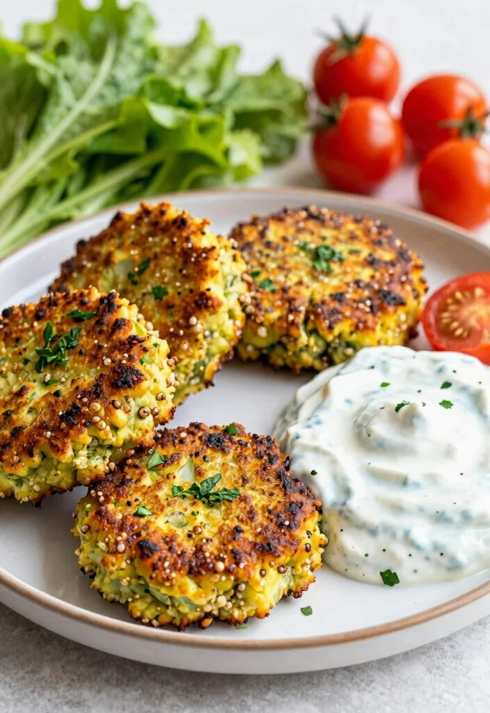 15 Airfryer Hamburger Patties Ideas Juicy Quick Meals - 3. Zucchini and Quinoa Patties 1
