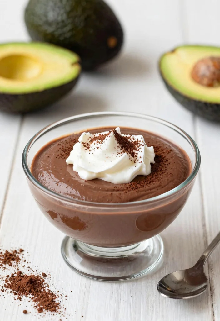 15 Avocado Pudding Chocolate Ideas: Healthy Creamy Desserts for Chocolate Lovers - 1. Classic Avocado Chocolate Pudding 1