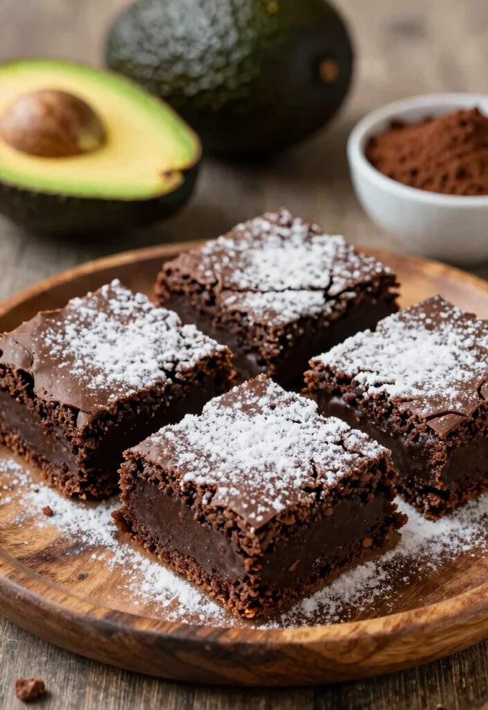 15 Avocado Pudding Chocolate Ideas: Healthy Creamy Desserts for Chocolate Lovers - 13. Avocado Chocolate Brownies 1