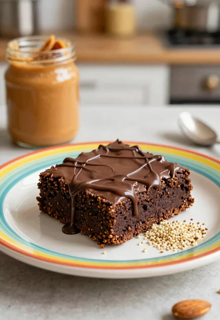 15 Brownie Fit Receita Ideas: Healthier Chocolate Treats - 13. Quinoa Brownies 1