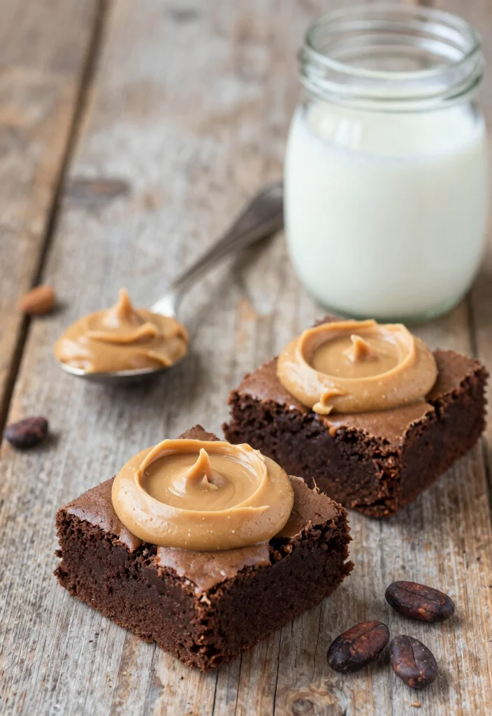 15 Brownie Fit Receita Ideas: Healthier Chocolate Treats - 5. Peanut Butter Swirl Brownies 1