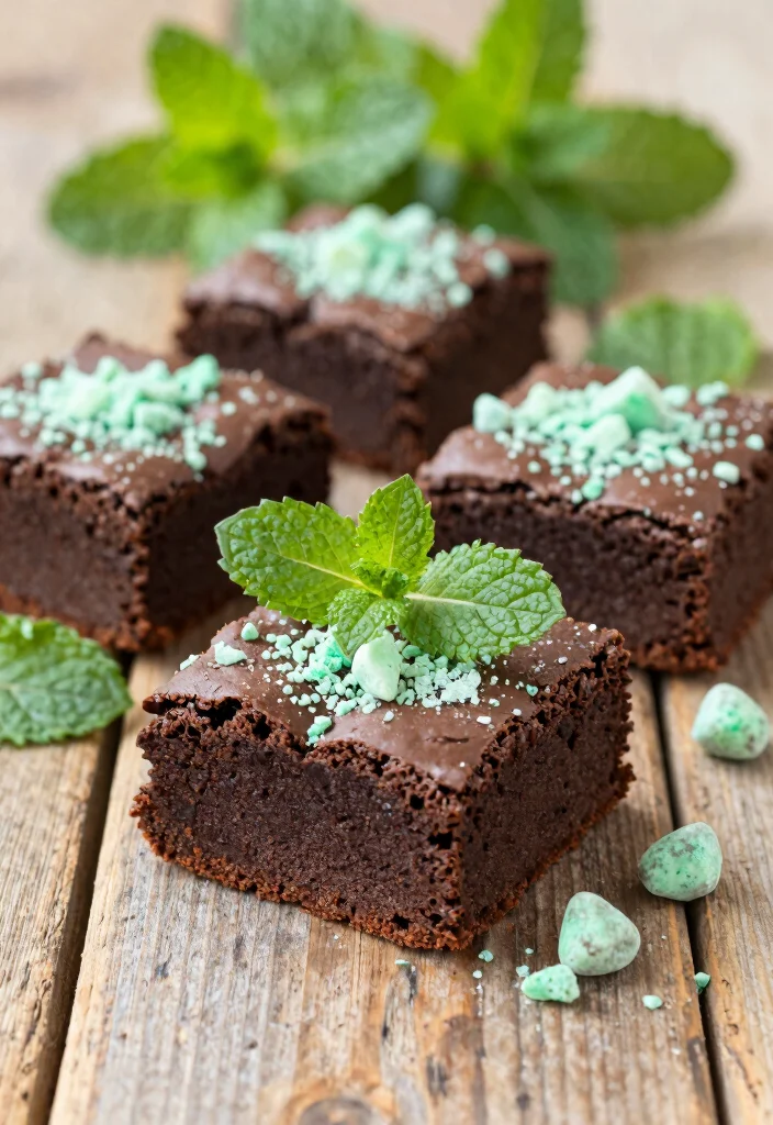 15 Brownie Without Eggs Ideas: Easy Allergy-Friendly Treats - 11. Chocolate Mint Brownies 1