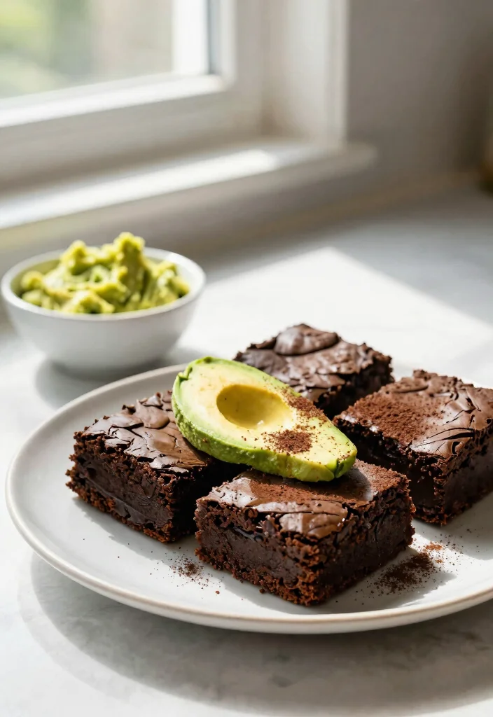 15 Brownie Without Eggs Ideas: Easy Allergy-Friendly Treats - 4. Avocado Brownies 1