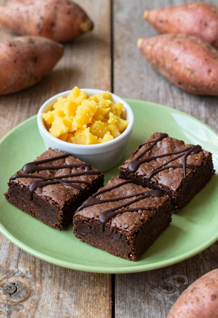 15 Brownie Without Eggs Ideas: Easy Allergy-Friendly Treats - 5. Sweet Potato Brownies 1