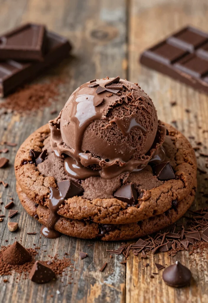 15 Cast Iron Cookie Recipe Ideas: Skillet Soft Bakery Style - 6. Double Chocolate Chip Skillet Cookie 1