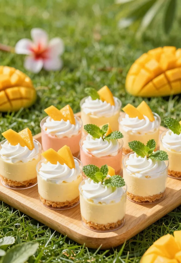 15 Cheesecake de Mango Ideas: Tropical Creamy Dessert - 3. Mango Cheesecake Cups 1