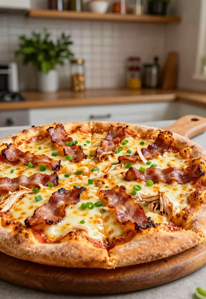 15 Chicken Bacon Ranch Pizza Ideas: Savory Crowd Favorites - 1. Classic Chicken Bacon Ranch Pizza 1