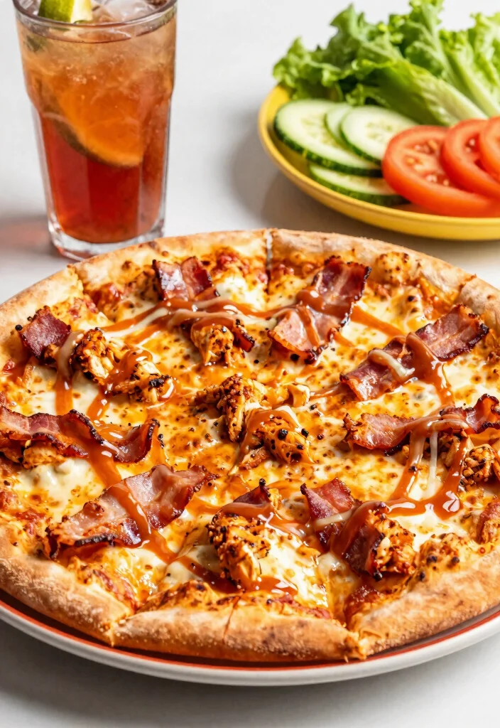 15 Chicken Bacon Ranch Pizza Ideas: Savory Crowd Favorites - 14. Sriracha Chicken Bacon Ranch Pizza 1