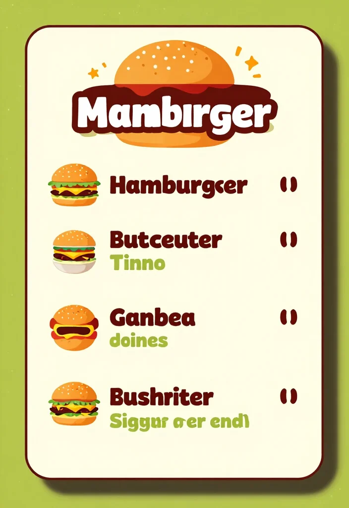 15 Hamburger Menu Design Ideas Retro Diner Style - 15. Engaging Call-to-Action 1