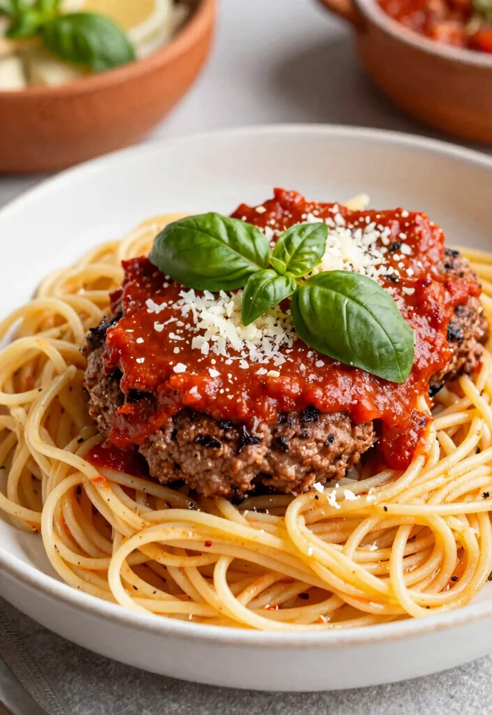 15 Hamburger Patties and Gravy Ideas: Classic Comfort Food - 5. Italian Hamburger Patties with Marinara Gravy 1