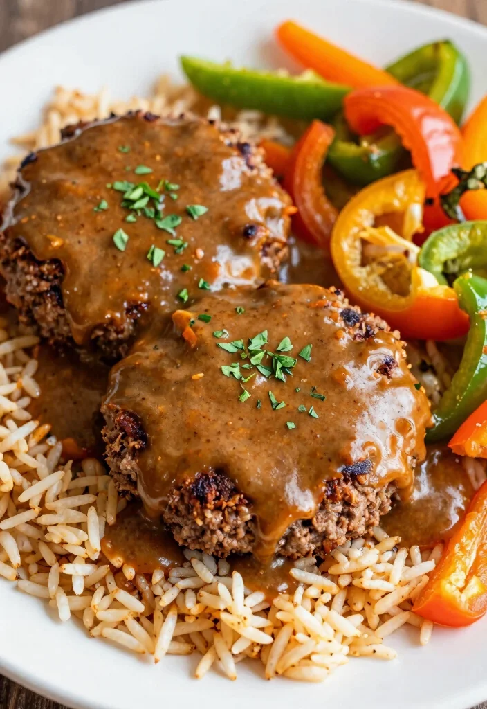 15 Hamburger Patties and Gravy Ideas: Classic Comfort Food - 8. Cajun Hamburger Patties with Andouille Gravy 1
