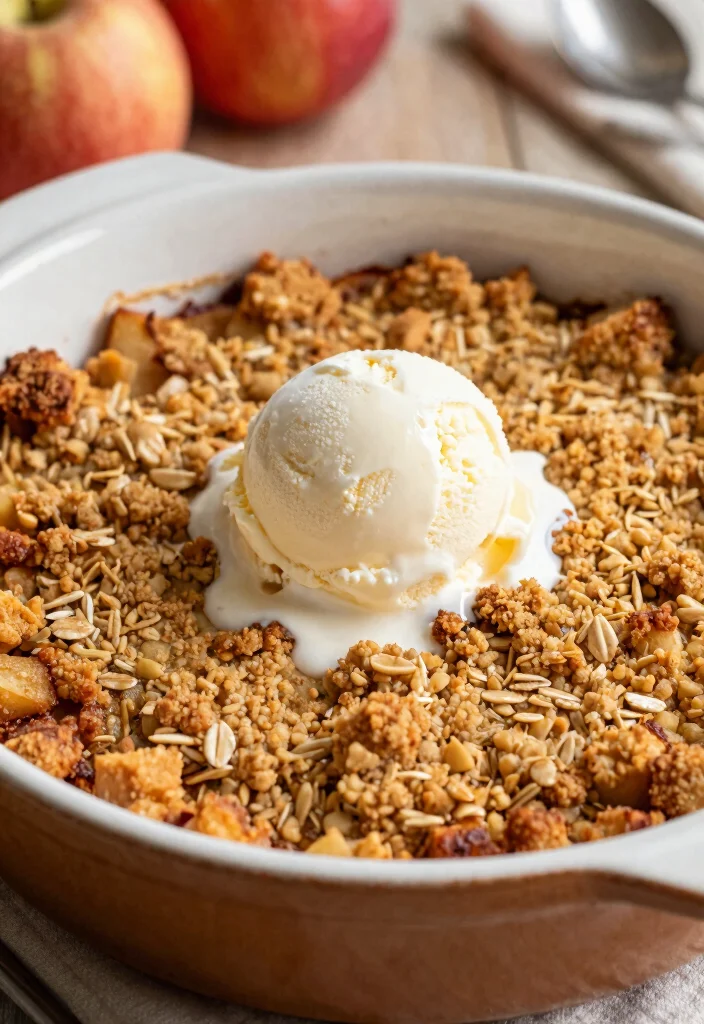 15 Little Spoon Farm Sourdough Ideas: Rustic Artisan Bakes - 13. Sourdough Apple Crisp 1