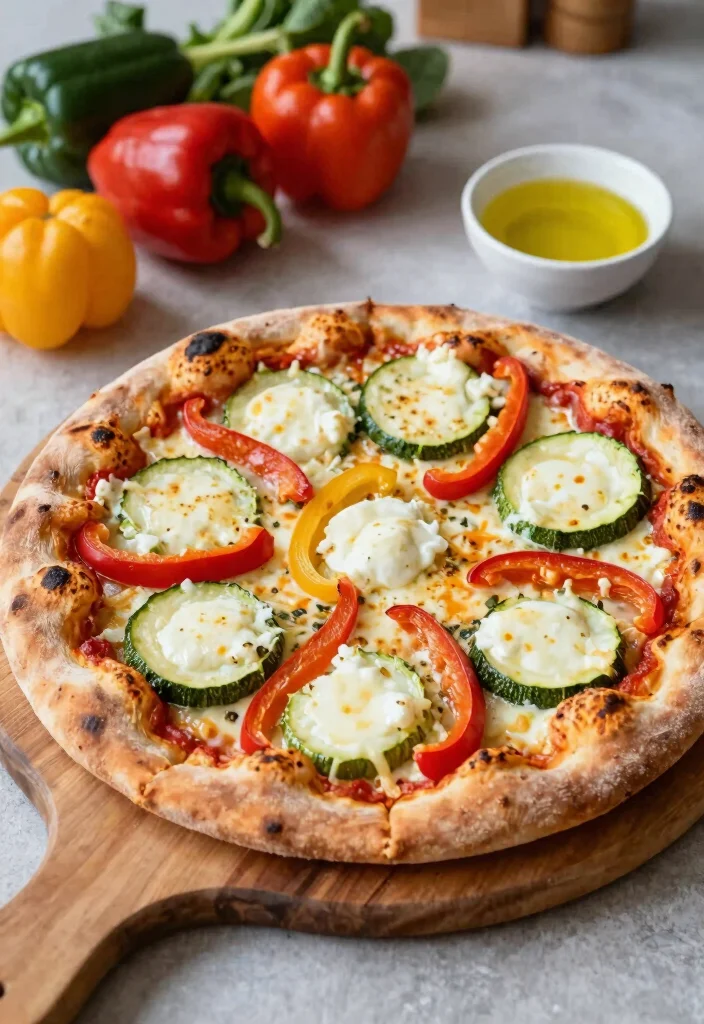 15 Little Spoon Farm Sourdough Ideas: Rustic Artisan Bakes - 3. Rustic Sourdough Pizza with Seasonal Veggies 1
