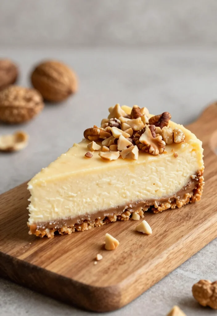 15 No Bake Peanut Butter Cheesecake Ideas: Rich Easy Treats - 7. Peanut Butter Cheesecake with a Nutty Crust 1