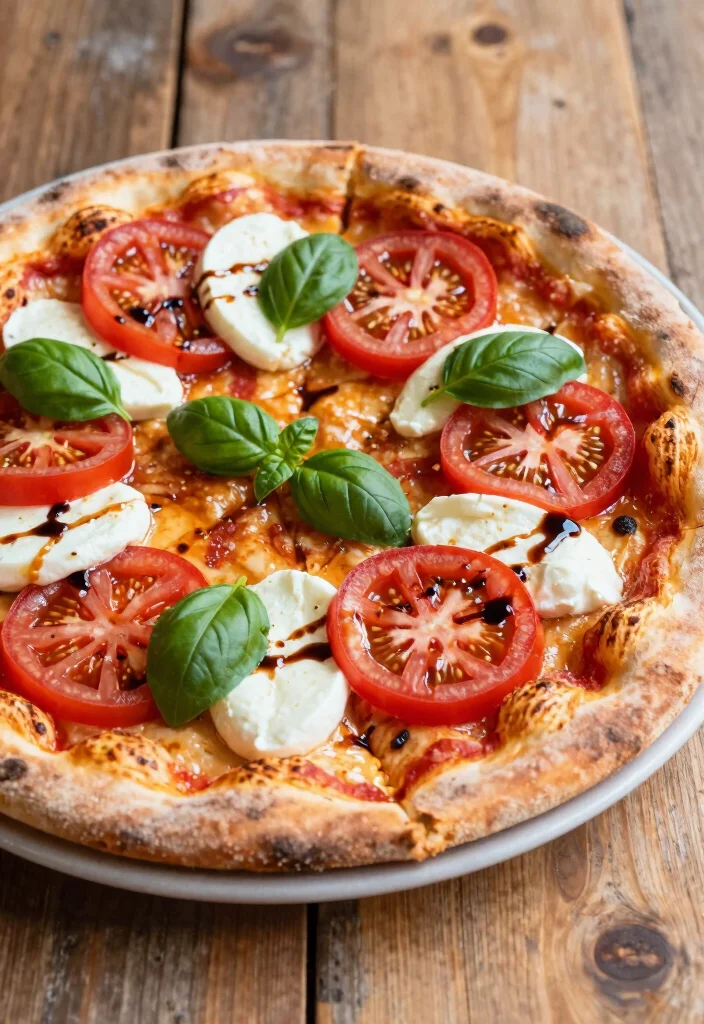 15 Pizza Story Instagram Ideas Aesthetic Food Content - 12. Caprese Pizza 1