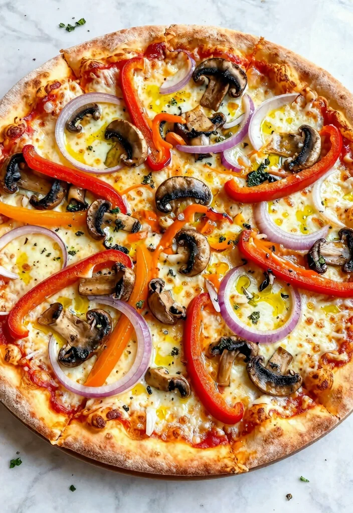 15 Pizza Story Instagram Ideas Aesthetic Food Content - 4. Veggie Lover’s Delight 1