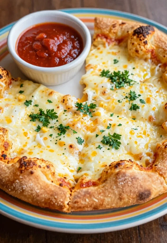 15 Puff Pastry Pizza Ideas: Flaky Fast Appetizers - 11. Cheesy Garlic Bread Puff Pastry Pizza 1