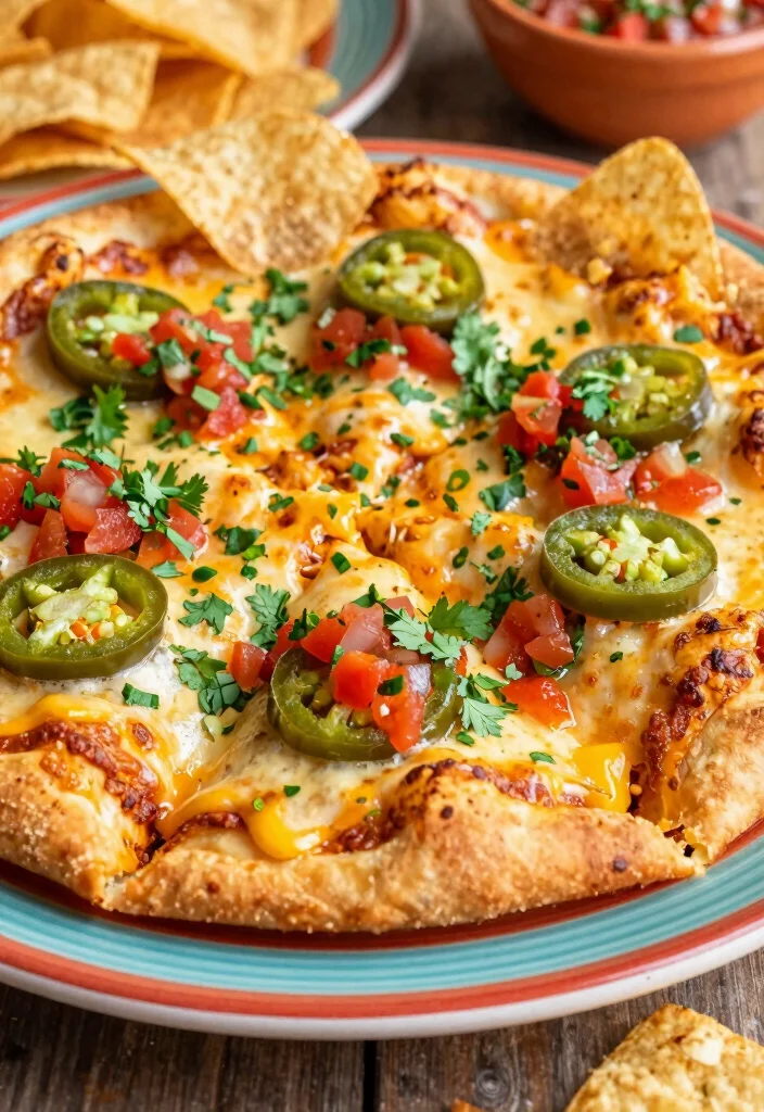 15 Puff Pastry Pizza Ideas: Flaky Fast Appetizers - 5. Loaded Nacho Puff Pastry Pizza 1
