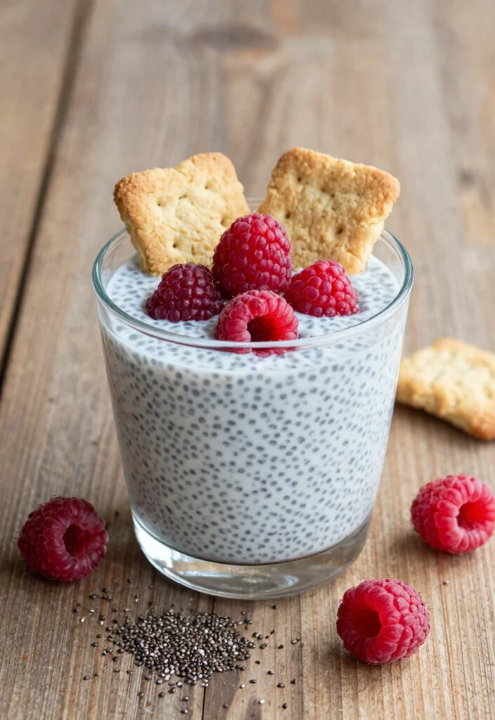 15 Raspberry Cookie Run Ideas Inspired Fan Art and Desserts - 13. Raspberry Cookie Chia Pudding 1