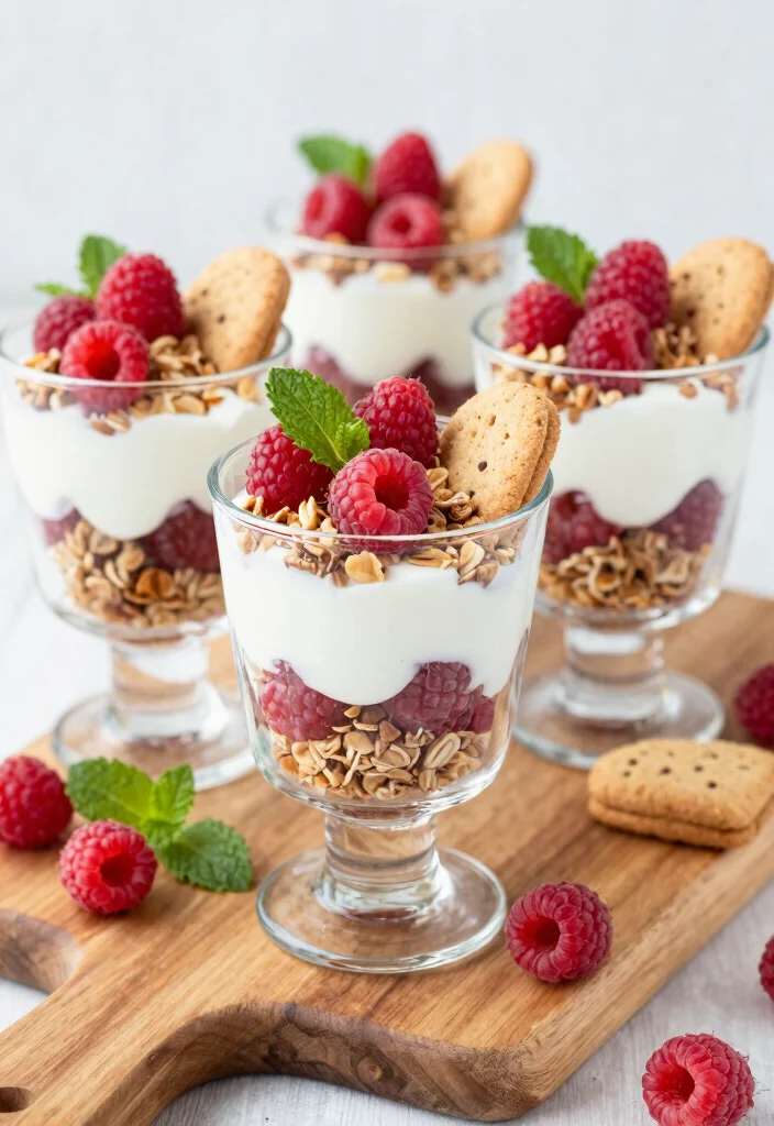 15 Raspberry Cookie Run Ideas Inspired Fan Art and Desserts - 3. Raspberry Cookie Run Parfaits 1