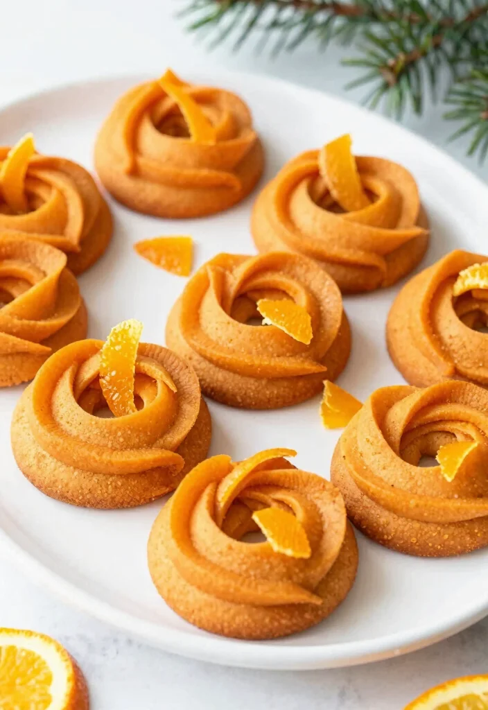 15 Rosettes Cookie Recipe Ideas: Crisp Classic Holiday Treats - 11. Orange Almond Rosettes 1