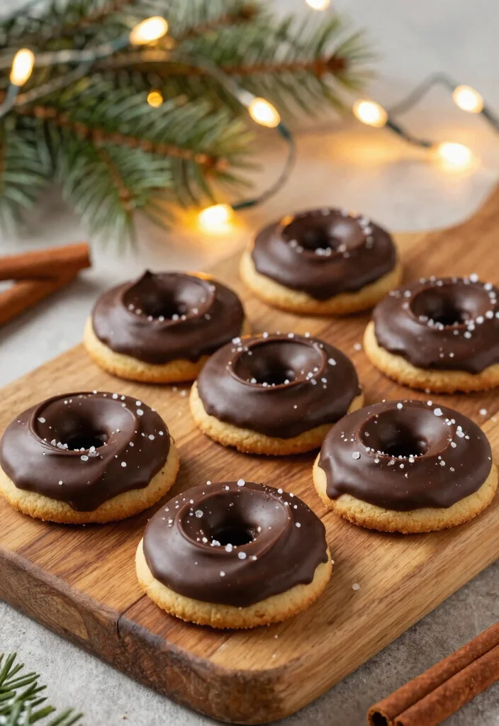 15 Rosettes Cookie Recipe Ideas: Crisp Classic Holiday Treats - 2. Chocolate-Dipped Rosettes 1