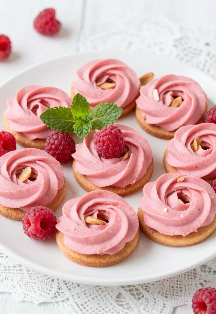 15 Rosettes Cookie Recipe Ideas: Crisp Classic Holiday Treats - 7. Raspberry Almond Rosettes 1