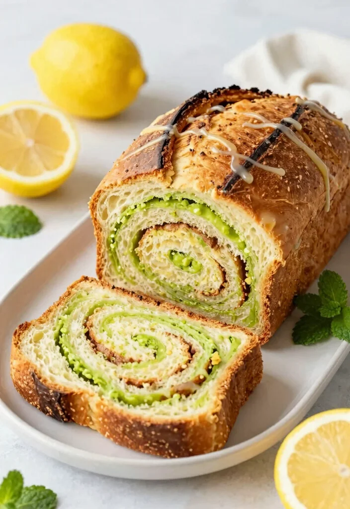 15 Sourdough Cinnamon Bread Ideas: Sweet Swirled Loaves - 5. Lemon Zest Sourdough Cinnamon Bread 1