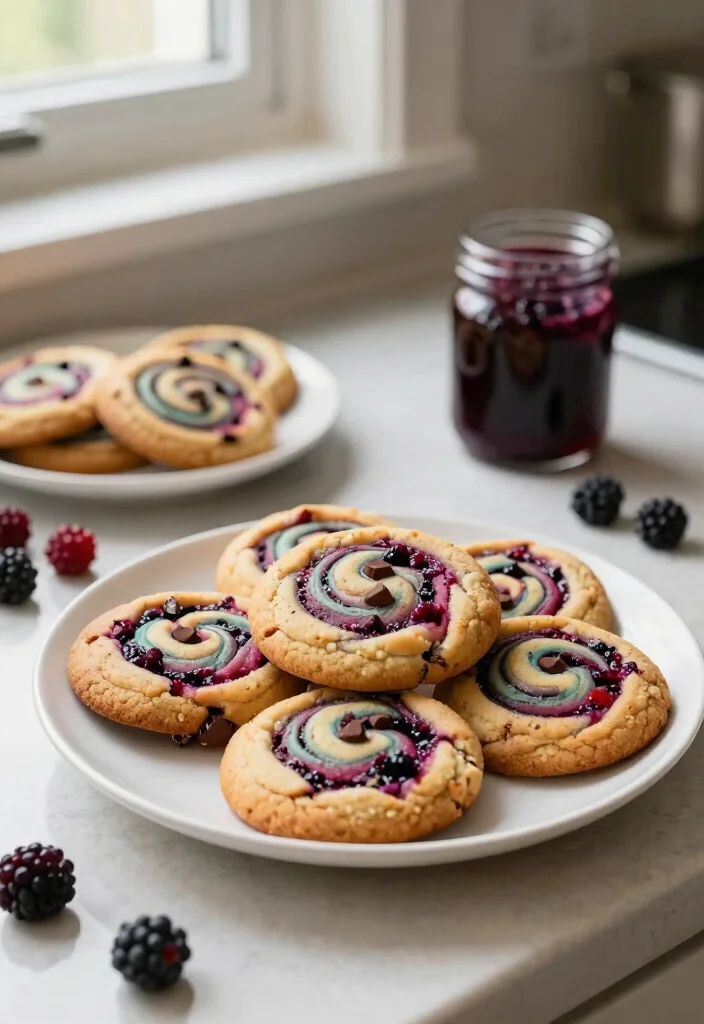 15 Wildberry Cookie x Crunchy Chip Cookie Ideas Cute Fan Creations - 1. Wildberry Chip Swirl Cookies 1