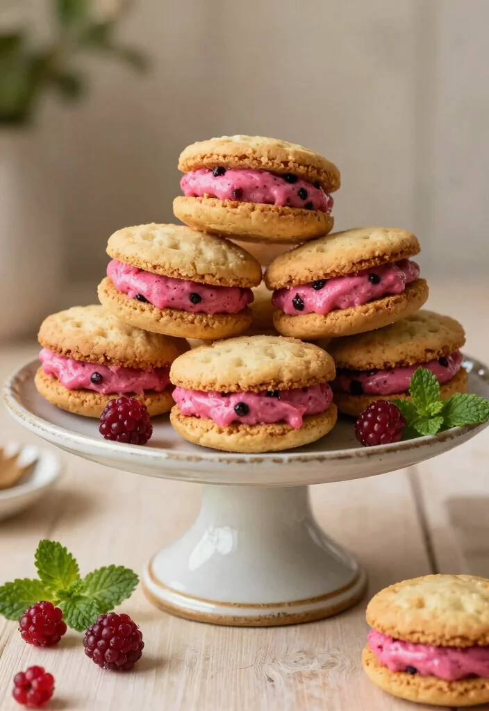 15 Wildberry Cookie x Crunchy Chip Cookie Ideas Cute Fan Creations - 2. Wildberry Crunch Sandwich Cookies 1