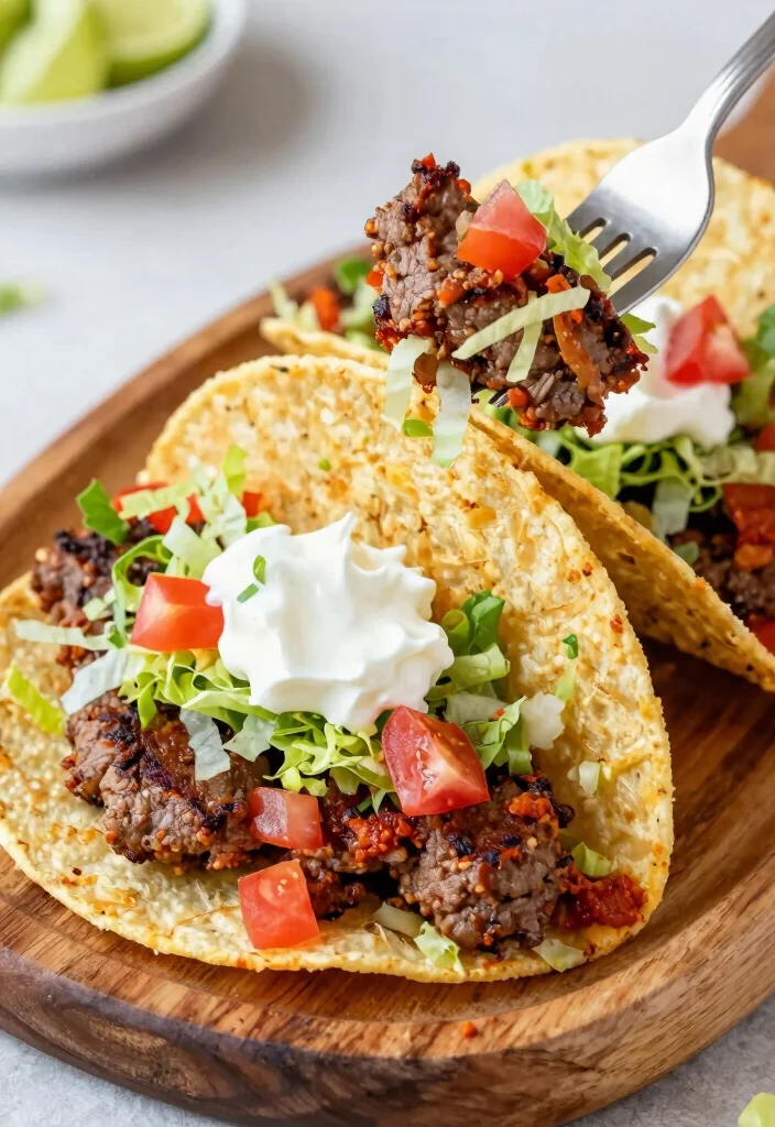 16 Baked Hamburger Steak Ideas: Savory Oven Classics - 13. Spicy Taco Baked Hamburger Steak 1