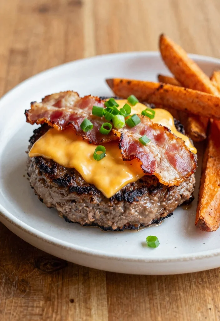 16 Baked Hamburger Steak Ideas: Savory Oven Classics - 16. Loaded Baked Hamburger Steak 1