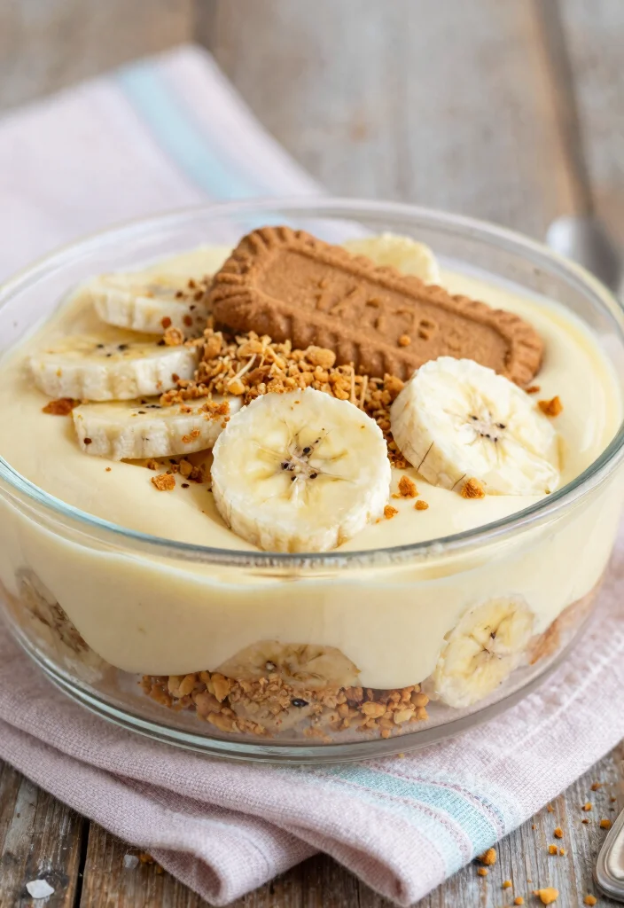 16 Biscoff Banana Pudding Ideas: Creamy Spiced Twist - 1. Classic Biscoff Banana Pudding 1
