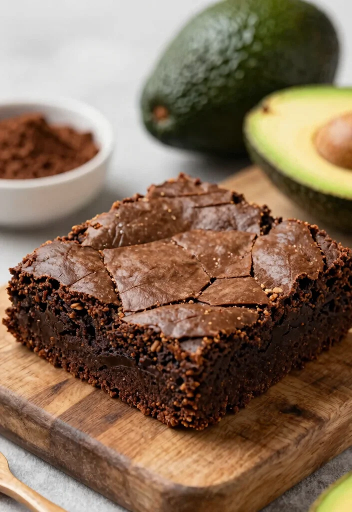 16 Brownie Recipes No Chocolate Chips: Fudgy and Delicious! - 1. Avocado Brownies 1