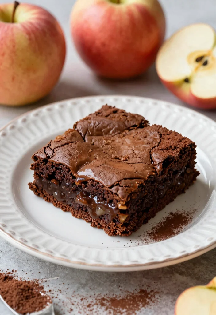 16 Brownie Recipes No Chocolate Chips: Fudgy and Delicious! - 15. Apple Sauce Brownies 1