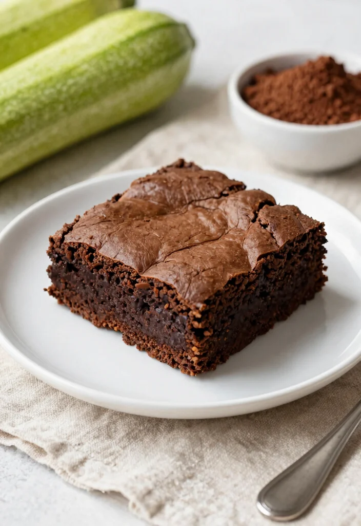 16 Brownie Recipes No Chocolate Chips: Fudgy and Delicious! - 5. Zucchini Brownies 1
