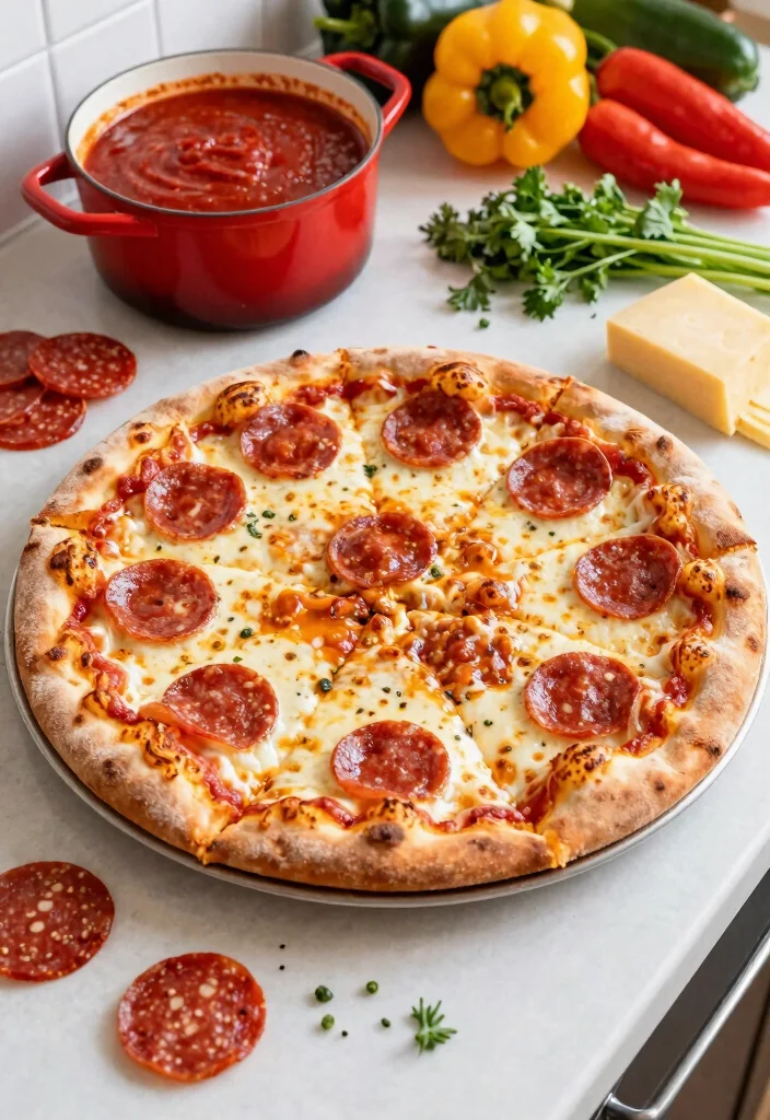 16 Bubble Up Pizza Ideas: Easy Biscuit Bake - 1. Classic Pepperoni Bubble Up Pizza 1