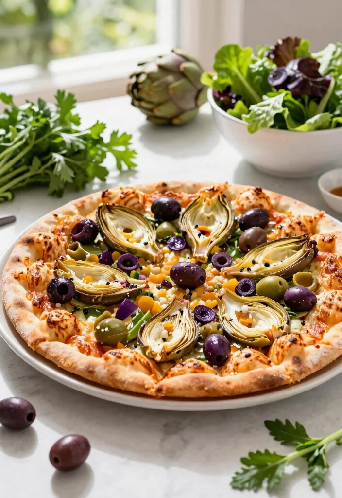 16 Bubble Up Pizza Ideas: Easy Biscuit Bake - 15. Mediterranean Bubble Up Pizza 1