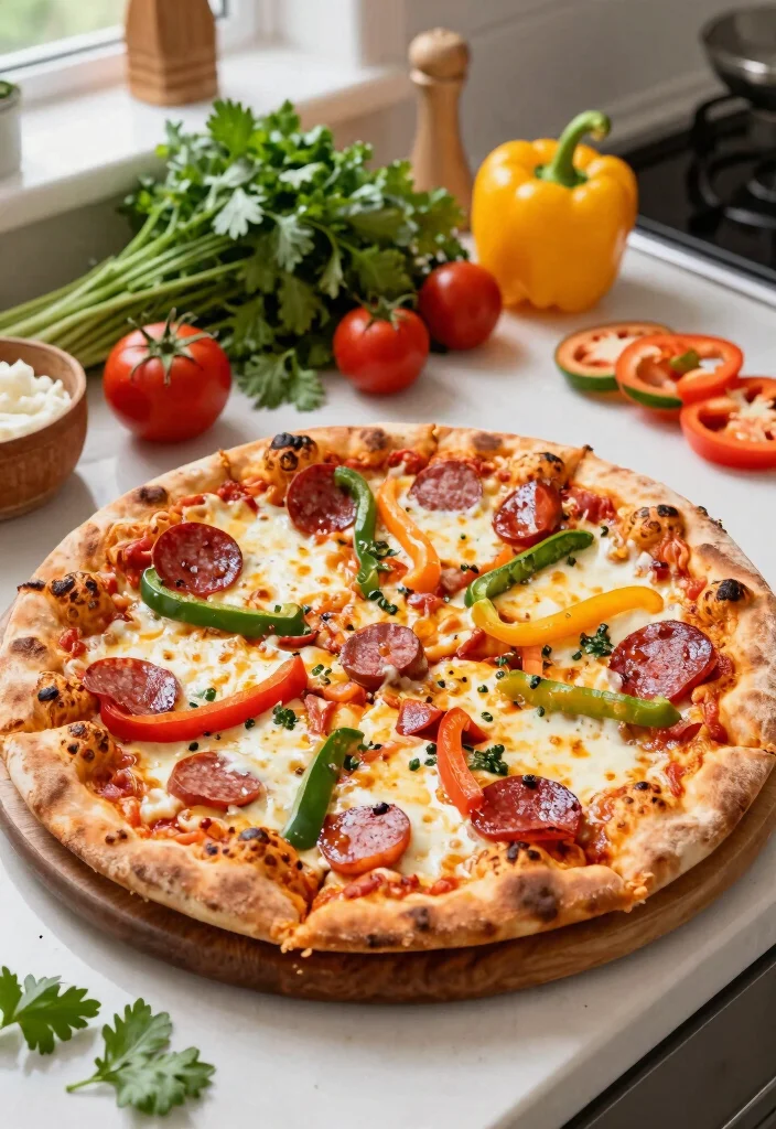 16 Bubble Up Pizza Ideas: Easy Biscuit Bake - 4. Supreme Bubble Up Pizza 1