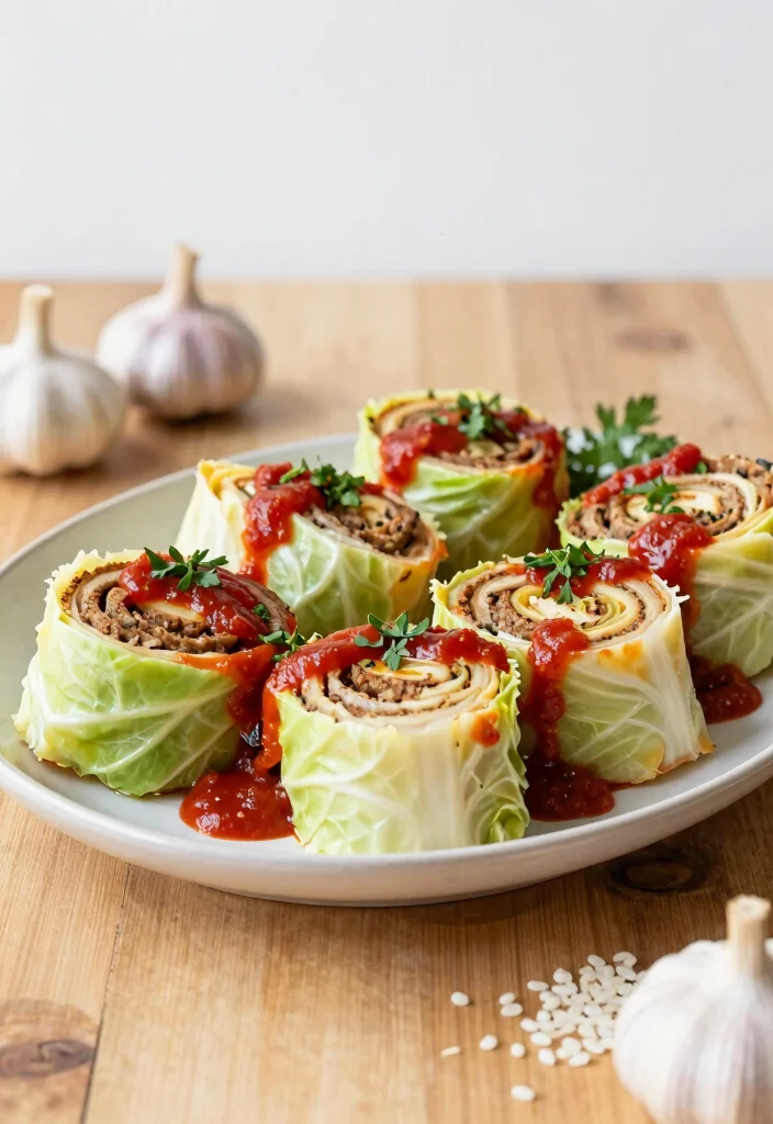 16 Cabbage and Hamburger Recipes for Cozy Budget Comfort Meals - 4. Cabbage & Hamburger Roll-Ups 1